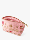 Elizabeth Scarlett Love Charm Bridesmaid Coin Purse in organic cotton, imported from the UK
