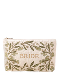 Elizabeth Scarlett olive branch bride pouch (British brand)