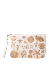 John Lewis Elizabeth Scarlett Mrs Seashell Organic Cotton Cosmetic Pouch- Buy online at McGrocer