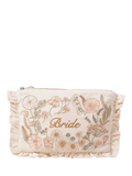 Elizabeth Scarlett pressed flowers bride pouch, imported from the UK