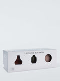 John Lewis stoneware bud vases set of 3 - British product