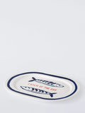 John Lewis fine china oval platter fish design 35cm, imported from the UK