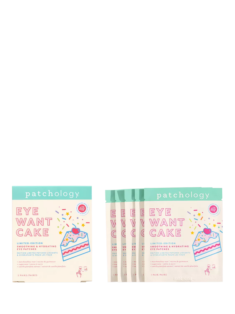 Patchology eye gels limited edition 5 pack, imported from the UK
