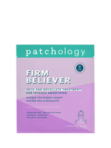 John Lewis Patchology Firm Believer Neck & Décolleté Treatment Intense Smoothing 2-Piece Hydrogel Mask- Buy online at McGrocer