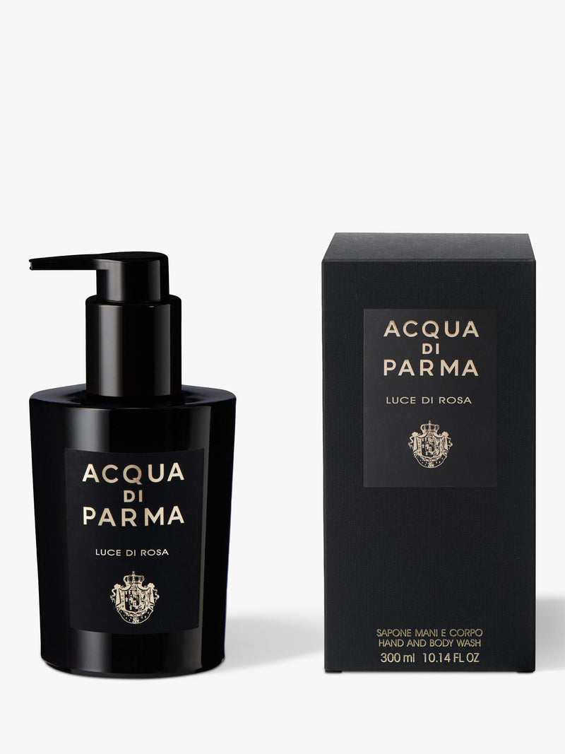 Acqua di Parma Luce di Rosa hand and body wash 300ml, imported from the UK