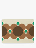 Orla Kiely Atomic Flower cork-backed placemats set of 6 assorted, imported from the UK