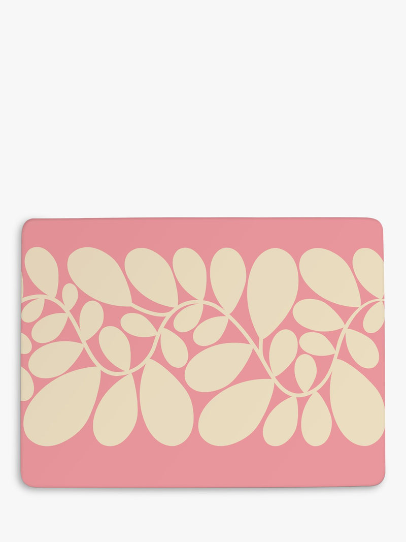 Orla Kiely Sycamore Stripe cork-backed placemat set of 6 - British product