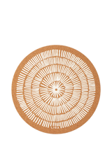 John Lewis LIGA Sandy White Cork Round Placemats, Natural, Set of 4- Buy online at McGrocer