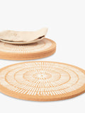 LIGA round cork placemats 30cm set of 4 - British product