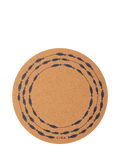 LIGA cork round placemats set of 4 natural, UK version