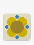 Orla Kiely atomic flower coaster set of 6, UK version