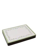 John Lewis Sophie Conran for Portmeirion Lavandula Cork-Backed Placemats, Set of 6, Purple/Multi- Buy online at McGrocer
