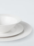 John Lewis Lattice fine china dinnerware set 12 piece - British product