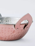 John Lewis hammered copper balti dish 14cm, imported from the UK