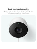 Google Nest Cam Outdoor Security Camera Snow, imported from the UK