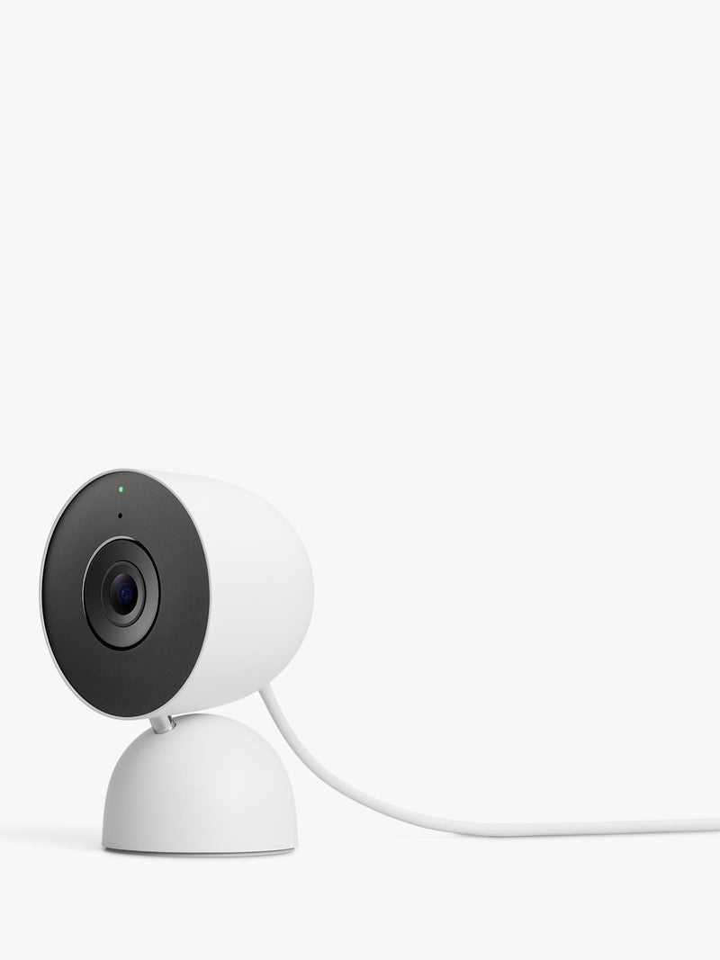 Google Nest Cam Indoor wired security camera Snow - British product