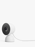 Google Nest Cam Indoor wired security camera Snow - British product
