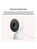 Google Nest Cam Indoor wired security camera Snow - British product