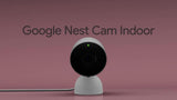 Google Nest Cam Indoor wired security camera Snow - British product