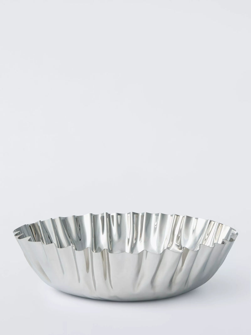 John Lewis stainless steel serve bowl 32cm, imported from the UK