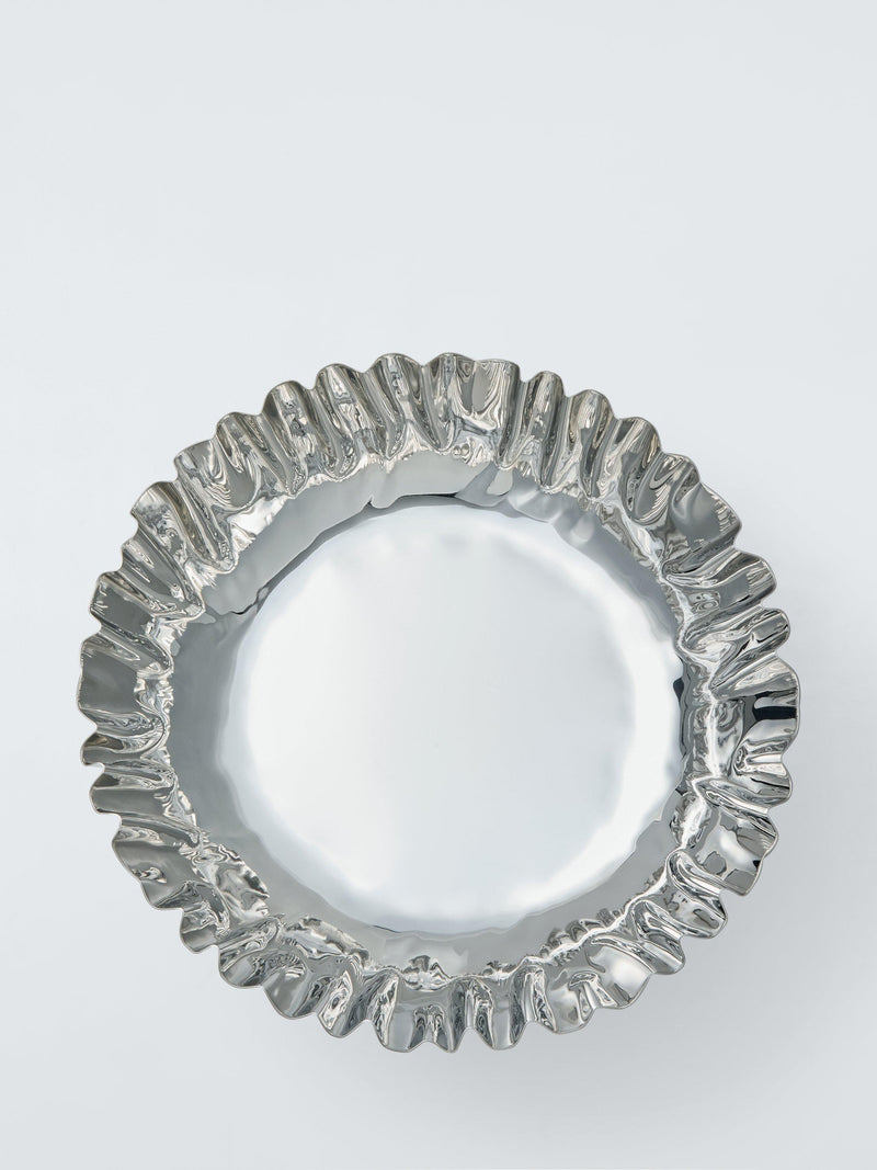 John Lewis stainless steel serve bowl 32cm, imported from the UK