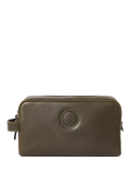OSPREY LONDON The Compass Leather Washbag