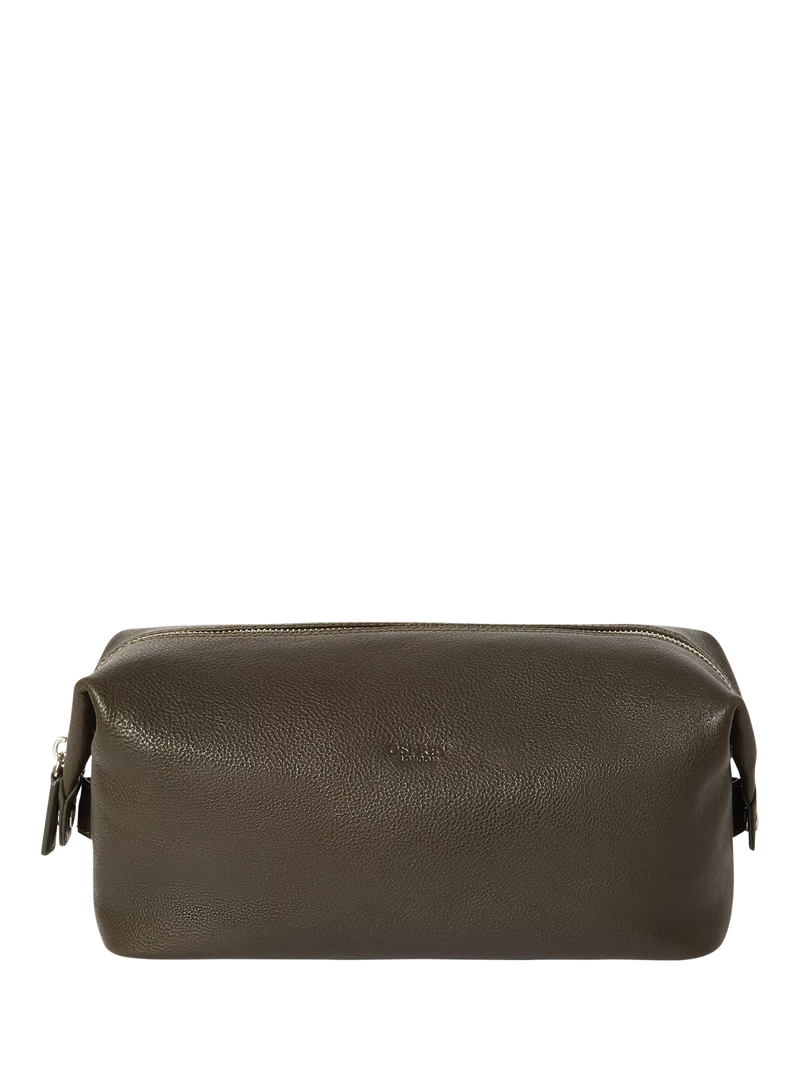 OSPREY LONDON Toby Leather Washbag