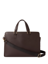 John Lewis OSPREY LONDON Mercury Leather Laptop Bag- Buy online at McGrocer