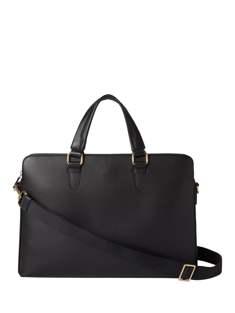 OSPREY LONDON Mercury Leather Laptop Bag