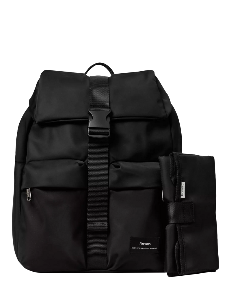 Finnsøn Elise backpack changing bag black H41cm (British brand)