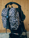 Finnsøn Elise backpack changing bag leopard (British brand)