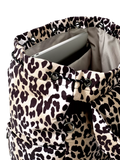 Finnsøn Elise backpack changing bag leopard (British brand)