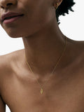 Astley Clarke Hamsa Hand gold necklace 46cm, imported from the UK