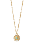 Astley Clarke Celestial Nazar necklace in gold, 46cm (British brand)