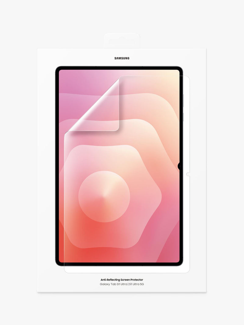 Samsung anti-reflecting screen protector for Tab S11 Ultra, imported from the UK