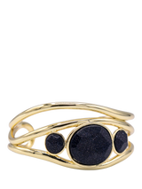 John Lewis My Jewellery List Tess Daly Chunky Semi-Precious Bangle Yellow Gold- Buy online at McGrocer