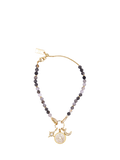My Jewellery List North Star charm beaded bracelet, imported from the UK