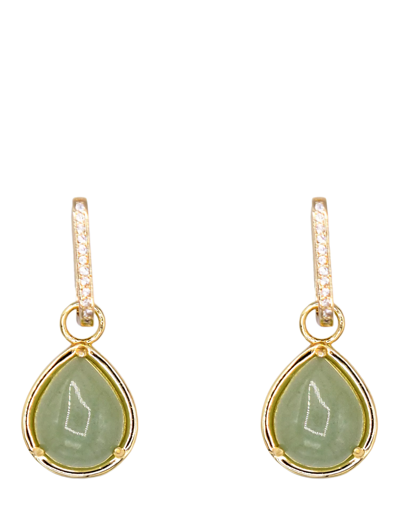 My Jewellery List Tess Daly huggie earrings, imported from the UK