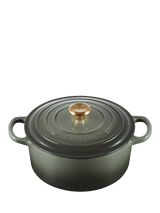 John Lewis Le Creuset Cast Iron Signature Round Casserole 22cm 3.3L- Buy online at McGrocer