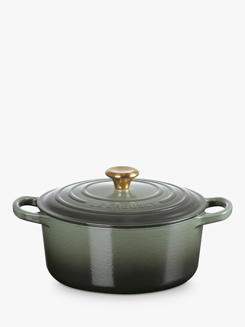 Le Creuset cast iron round casserole 22cm, UK version
