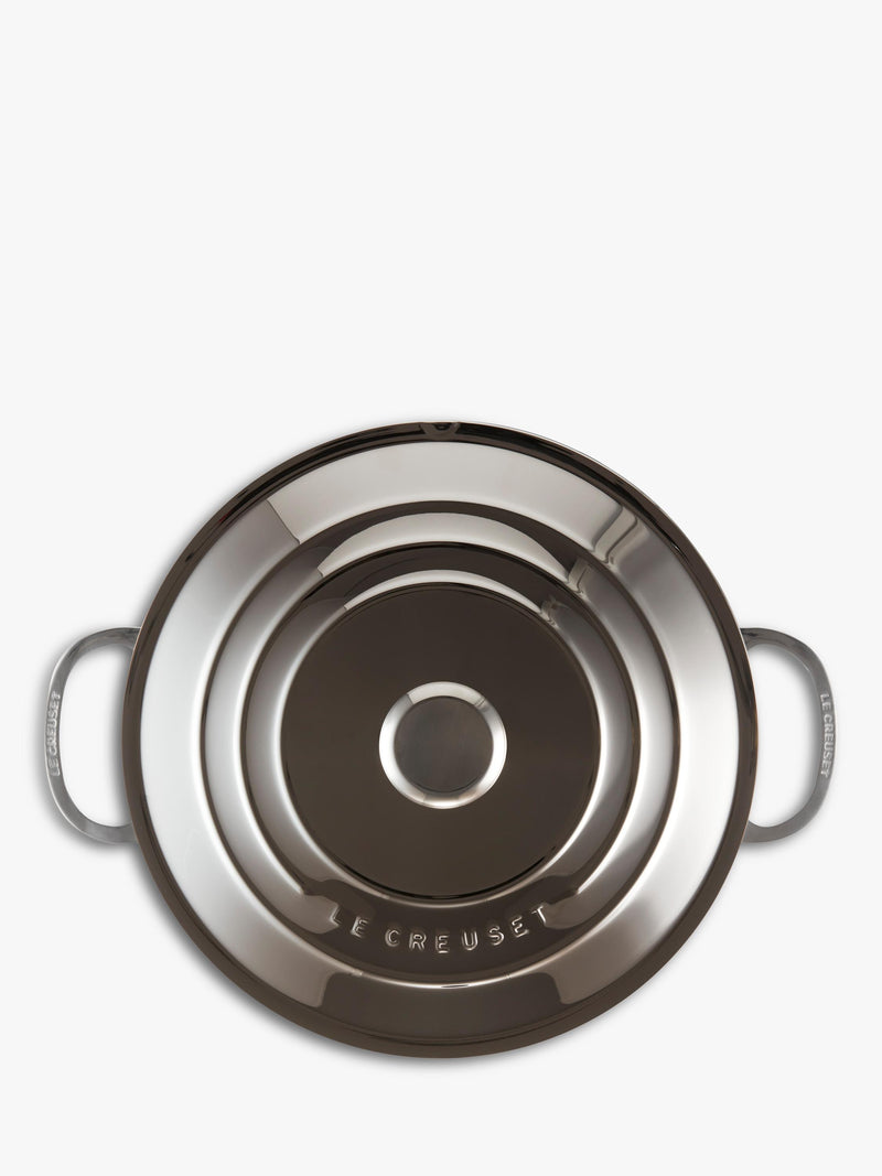 Le Creuset 3-Ply Stainless Steel stockpot 28cm, imported from the UK