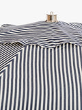 Business & Pleasure Co. club parasol navy Lauren Stripe 2m (British brand)