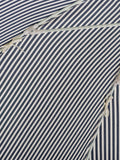 Business & Pleasure Co. club parasol navy Lauren Stripe 2m (British brand)