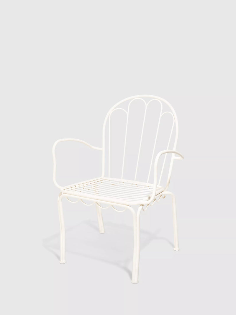 Business & Pleasure Co. Al Fresco Garden Dining Chair, White