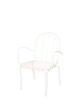 John Lewis Business & Pleasure Co. Al Fresco Garden Dining Chair White- Buy online at McGrocer