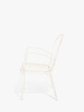 Business & Pleasure Co. Al Fresco garden dining chair white (British brand)