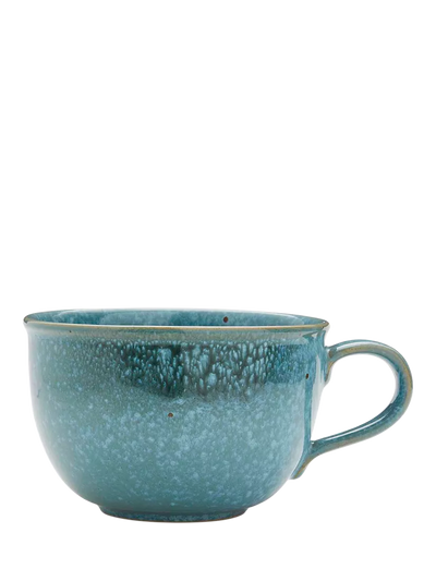 John Lewis Portmeirion Minerals Jumbo Stoneware Mug Jade 600ml- Buy online at McGrocer