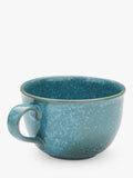 Portmeirion jumbo stoneware mug 600ml jade, imported from the UK
