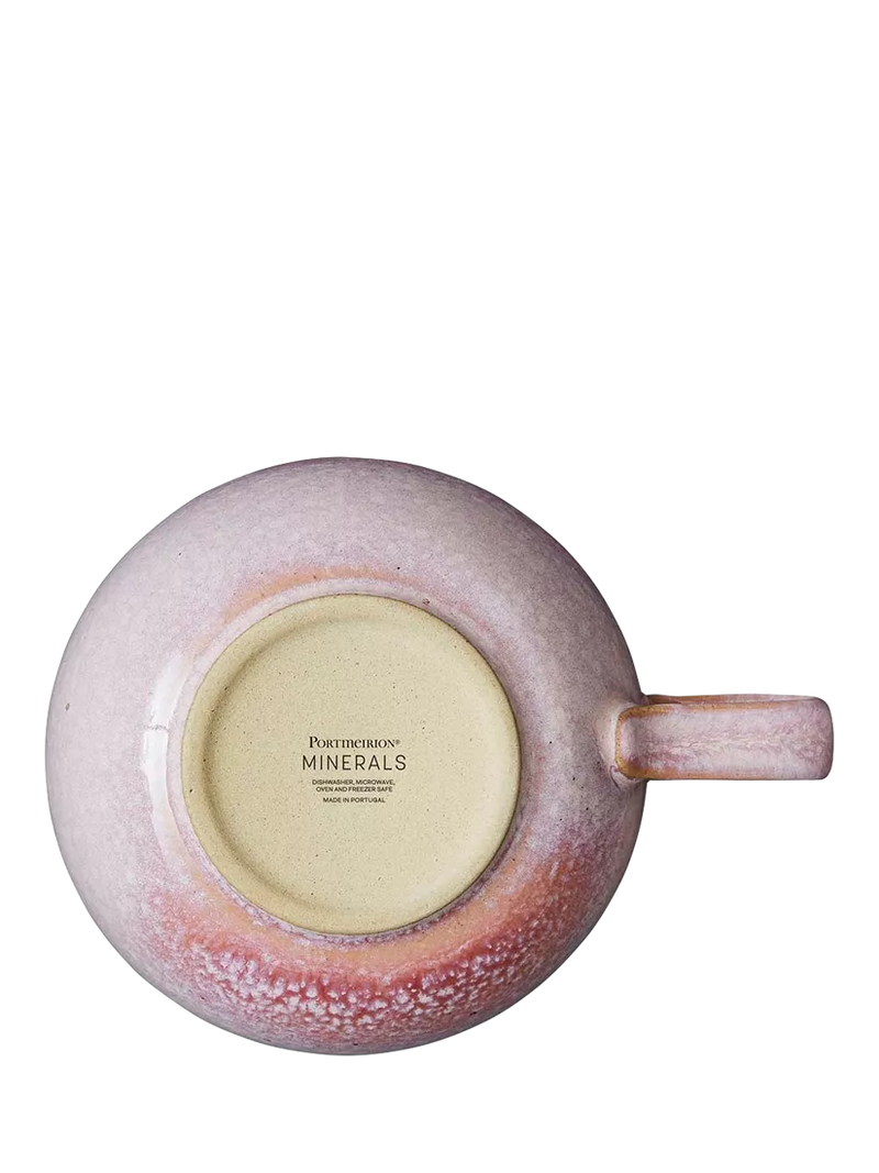 Portmeirion stoneware mug rose 600ml (British brand)
