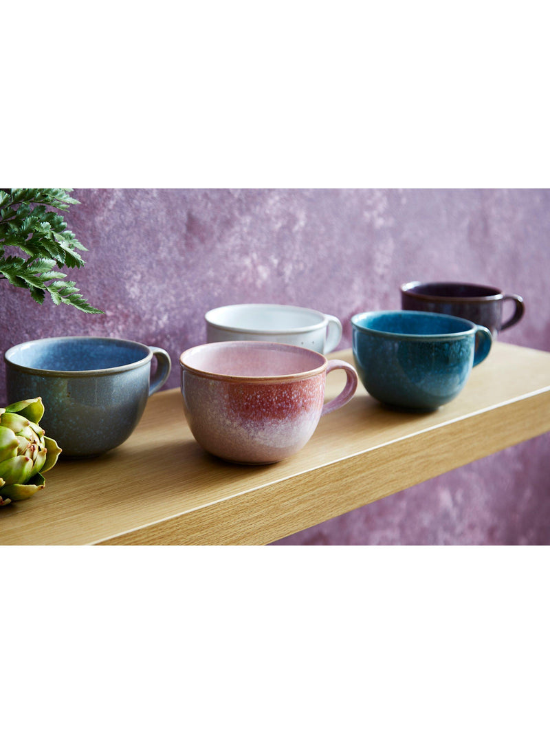Portmeirion stoneware mug rose 600ml (British brand)